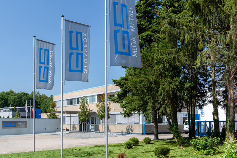 Firmengebäude der GS MEGA Metall GmbH